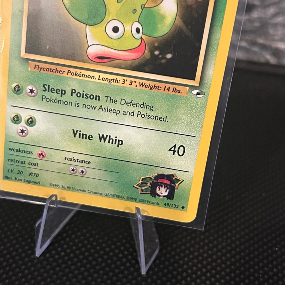 Pokemon Erika’s Weepinbell 49/132 Vintage from Gym Heroes Unlimited (2000) M/NM - Picture 3 of 3